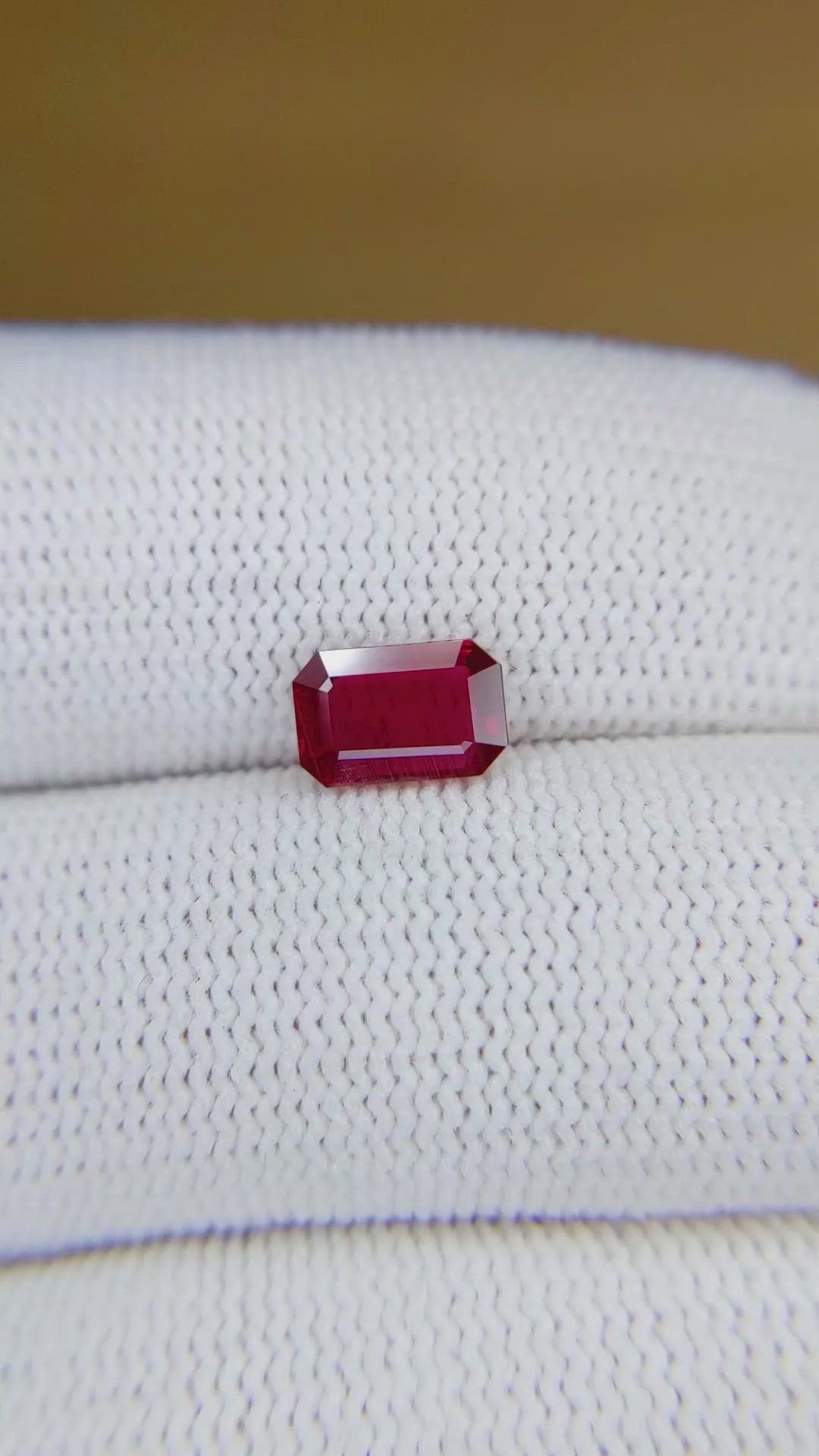 1.12 Ct. Ruby from Mozambique Size Video