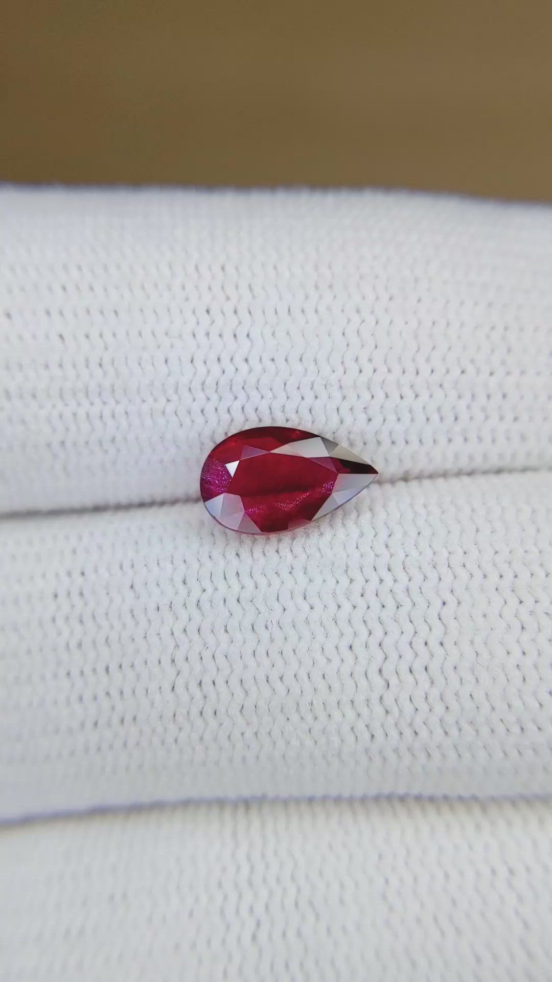 1.47 Ct. Ruby from Mozambique Size Video