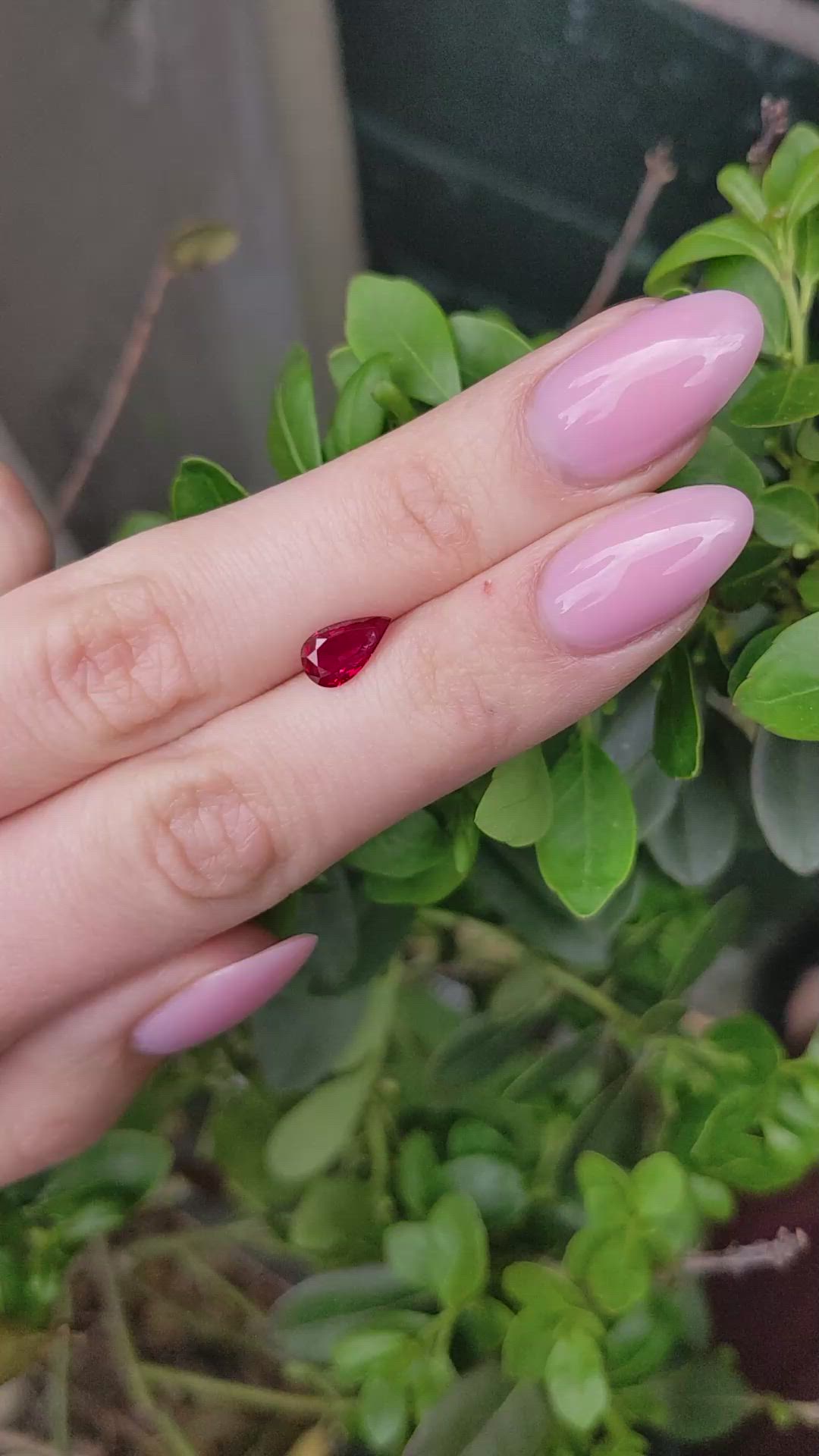 1.13 Ct. Ruby from Mozambique Size Video