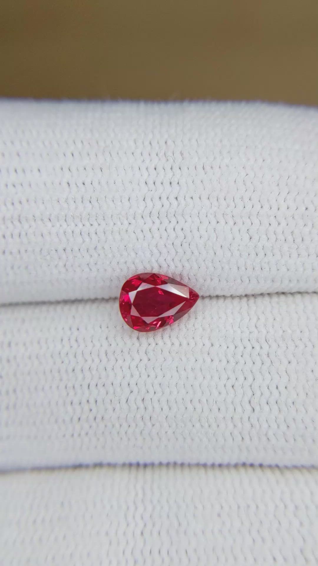 1.06 Ct. Ruby from Burma (Myanmar) Size Video