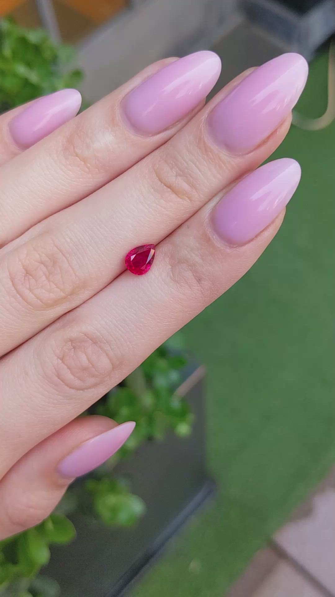 1.06 Ct. Ruby from Burma (Myanmar) Size Video