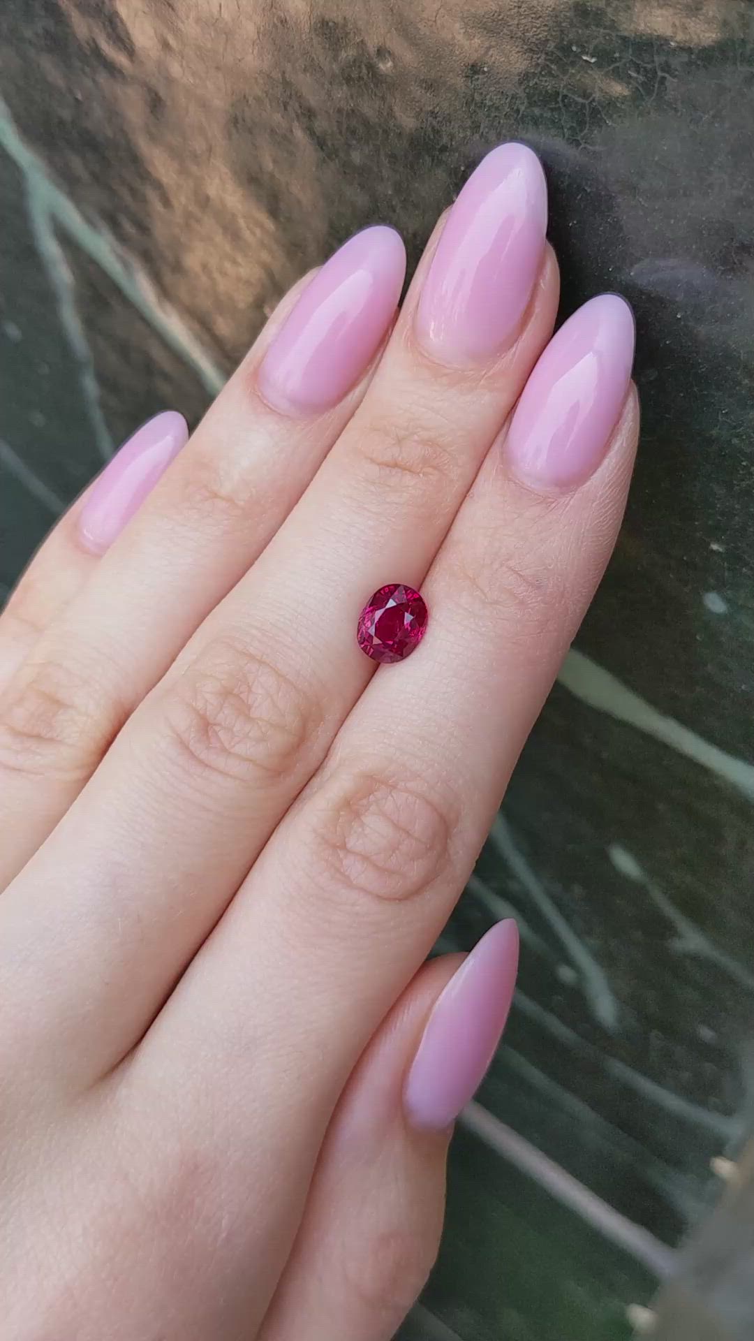 2.10 Ct. Ruby from Burma (Myanmar) Size Video