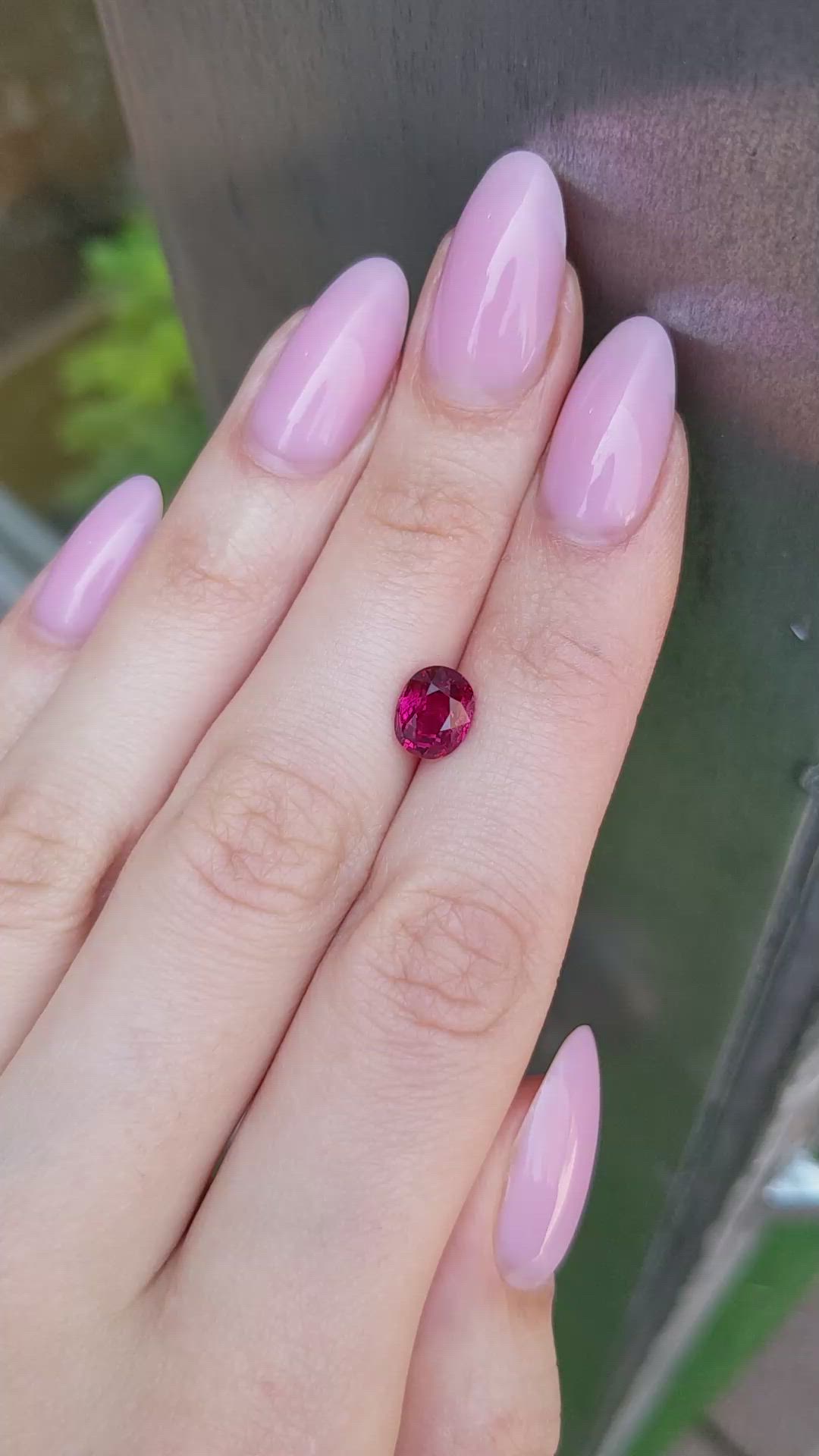 2.10 Ct. Ruby from Burma (Myanmar) Size Video