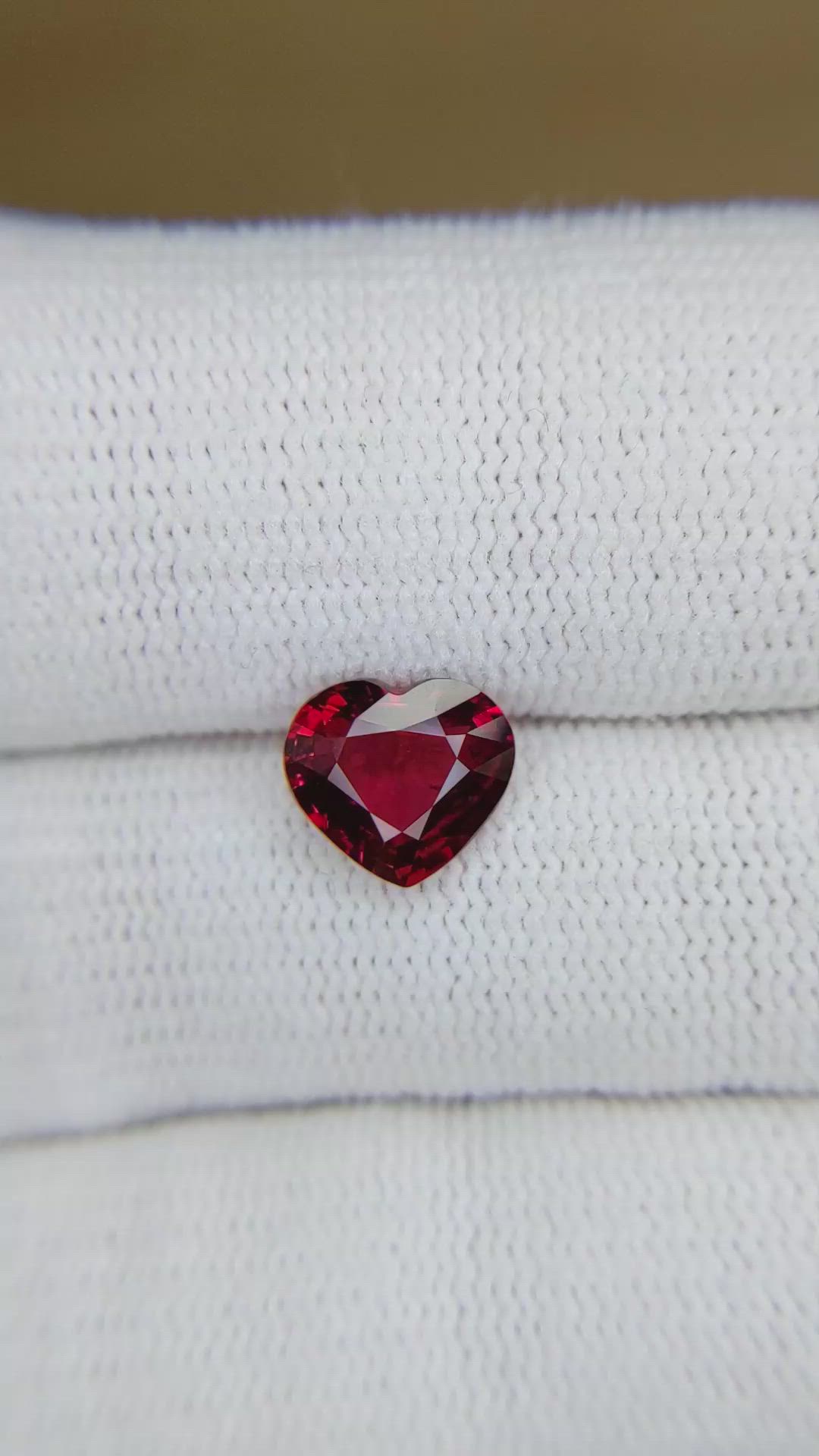 2.09 Ct. Ruby from Burma (Myanmar) Size Video