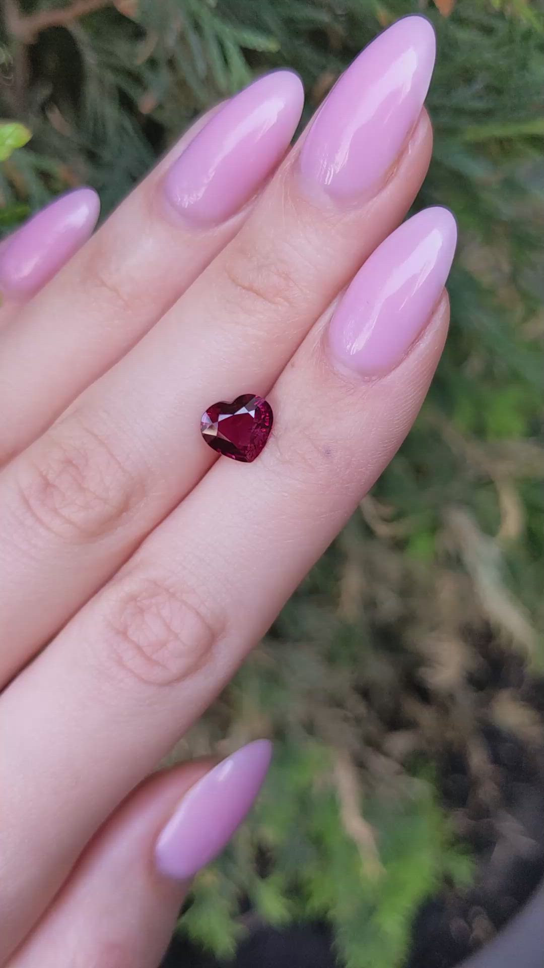 2.09 Ct. Ruby from Burma (Myanmar) Size Video