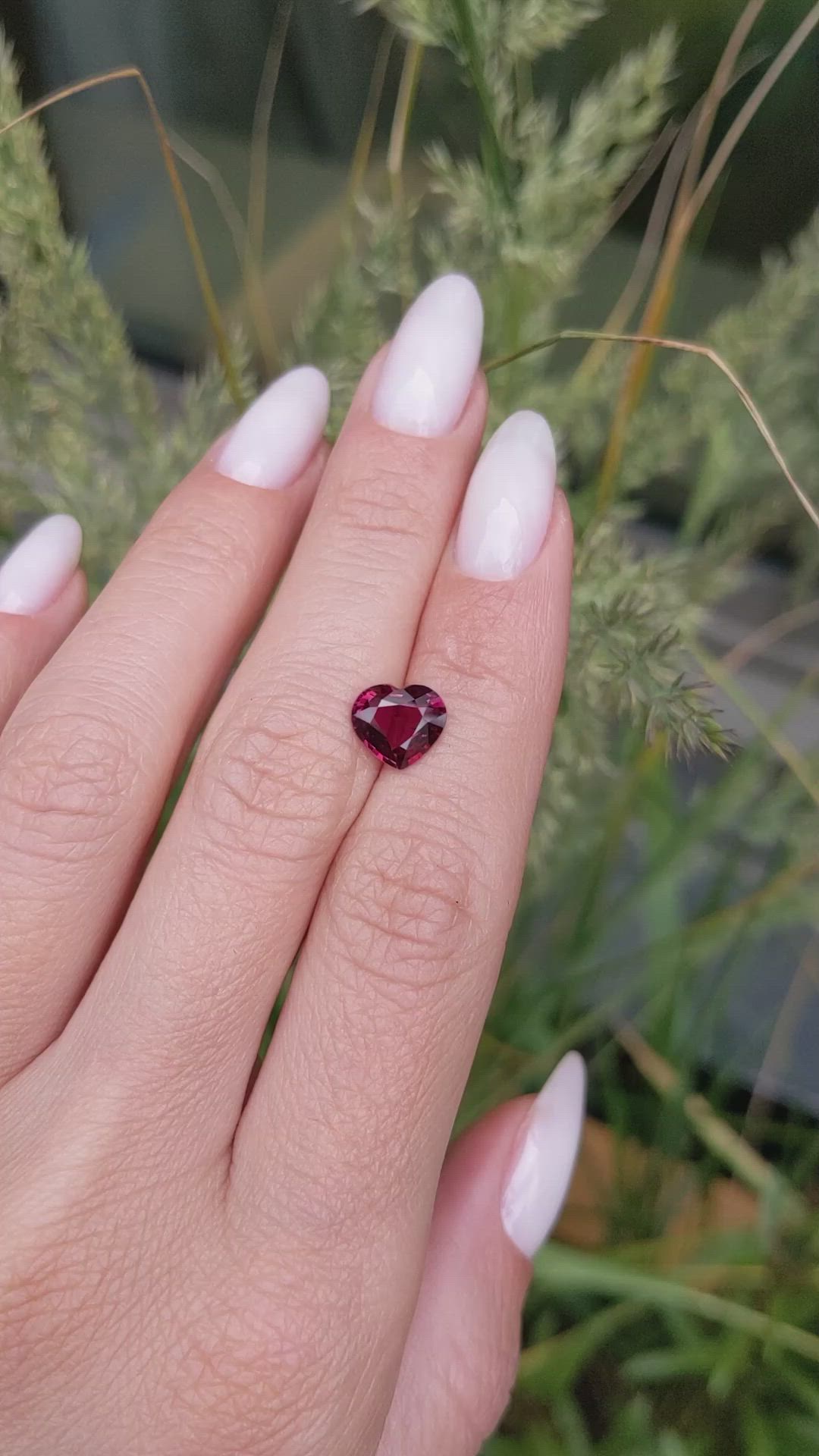 2.09 Ct. Ruby from Burma (Myanmar) Size Video