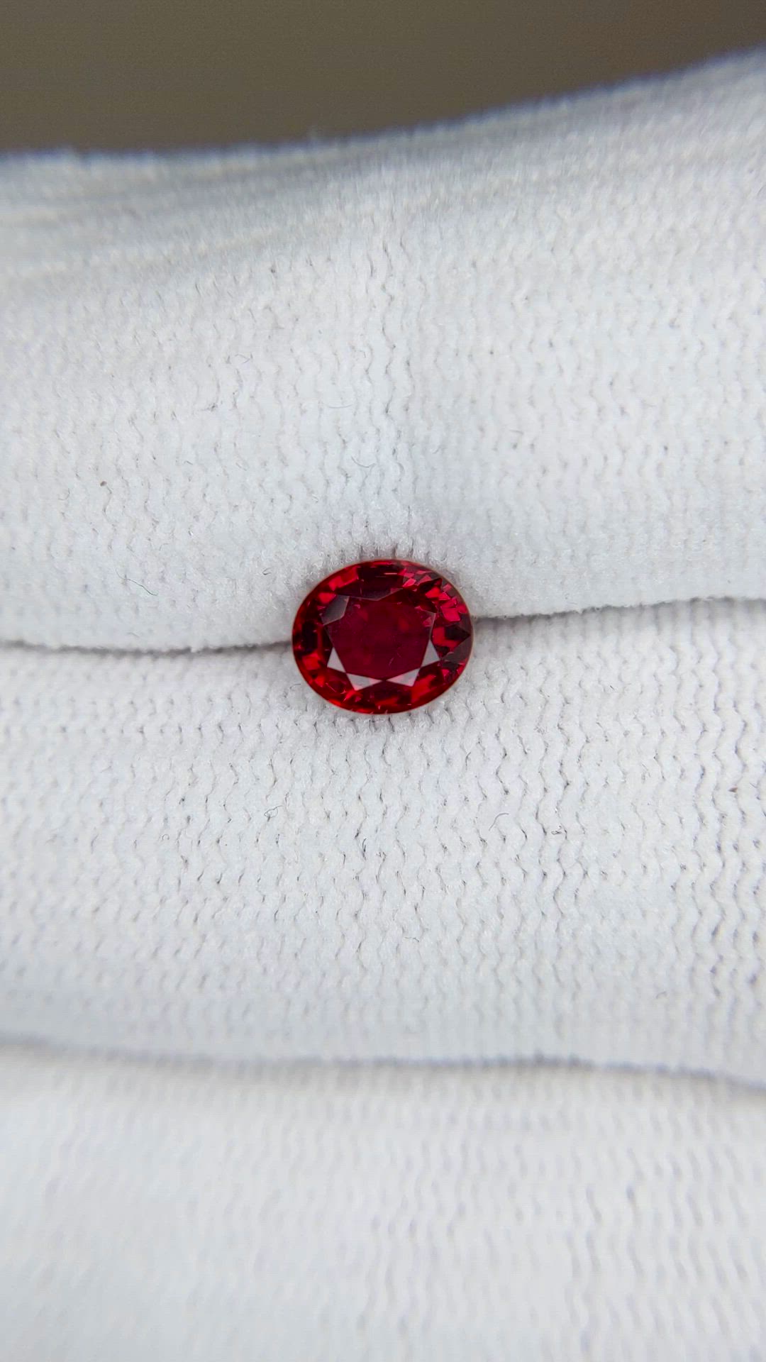 1.16 Ct. Ruby from Mozambique Size Video