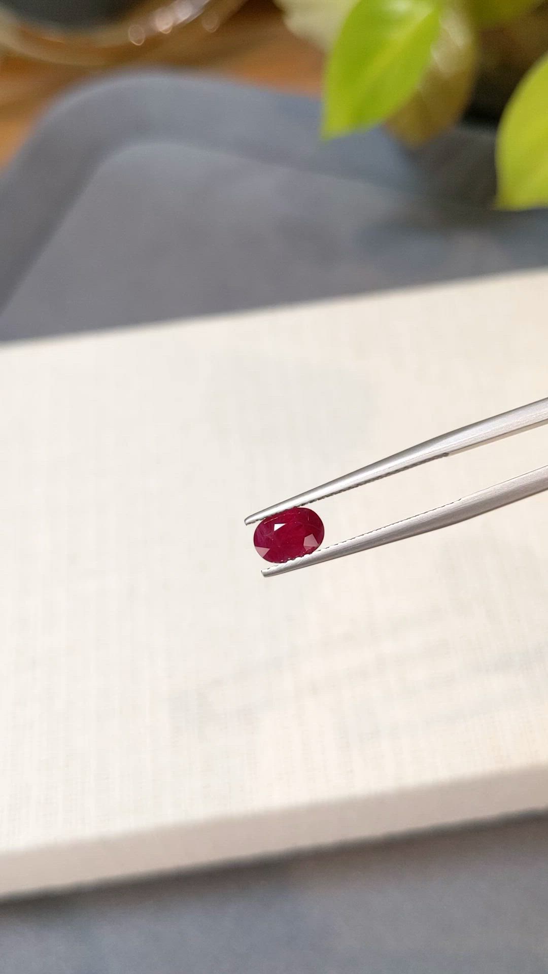 1.14 Ct. Ruby from Burma (Myanmar) Size Video