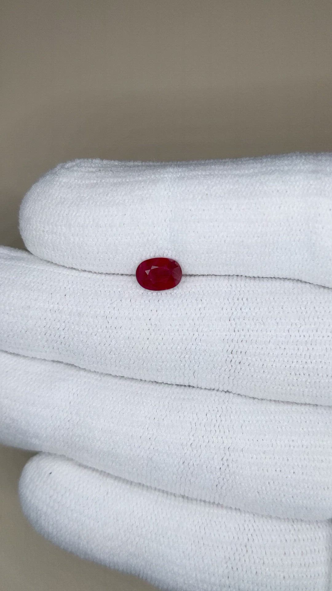 1.14 Ct. Ruby from Burma (Myanmar) Size Video