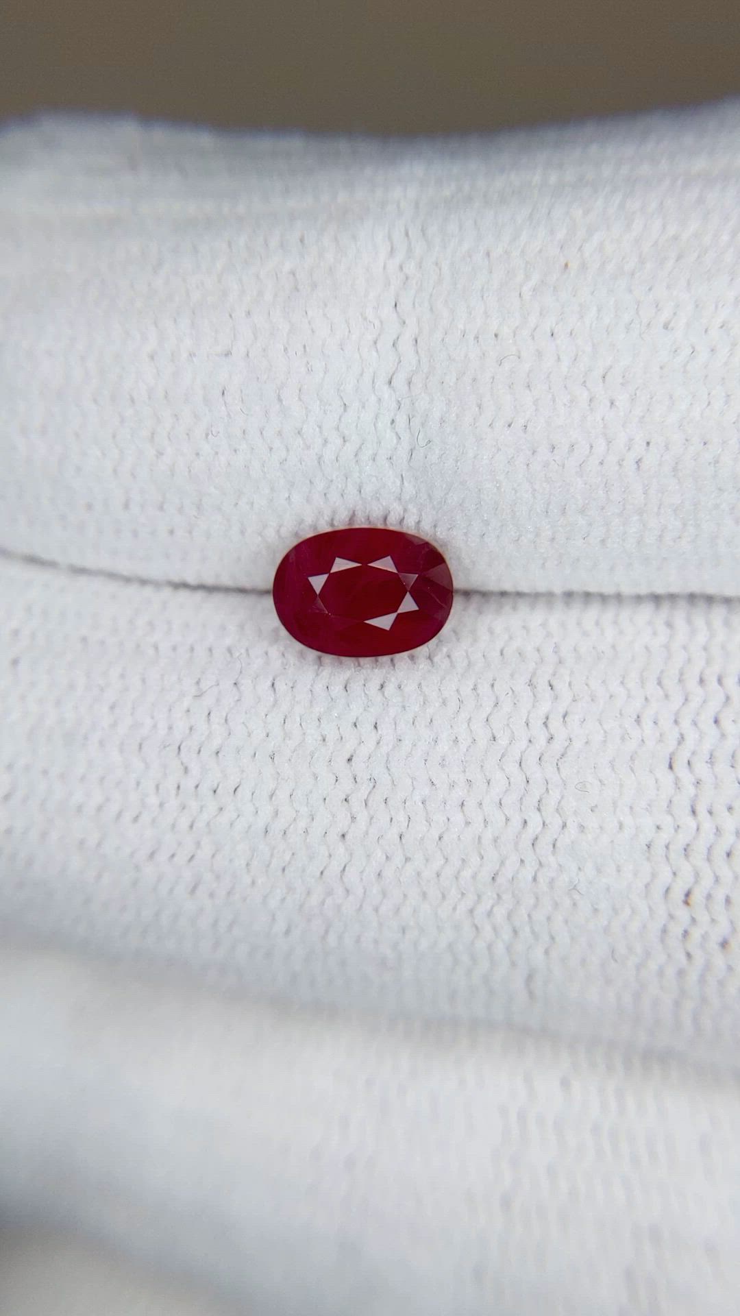 1.14 Ct. Ruby from Burma (Myanmar) Size Video
