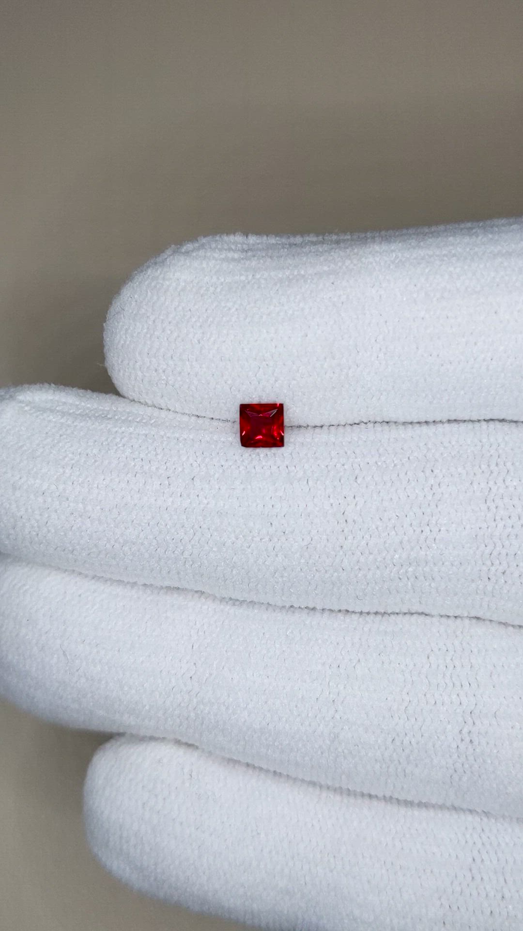 0.30 Ct. Ruby from Mozambique Size Video