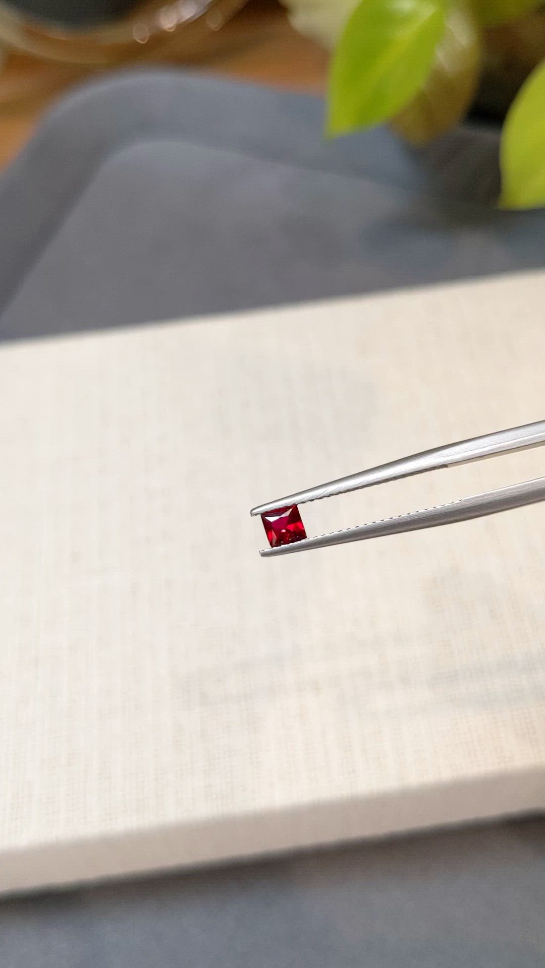 0.30 Ct. Ruby from Mozambique Size Video
