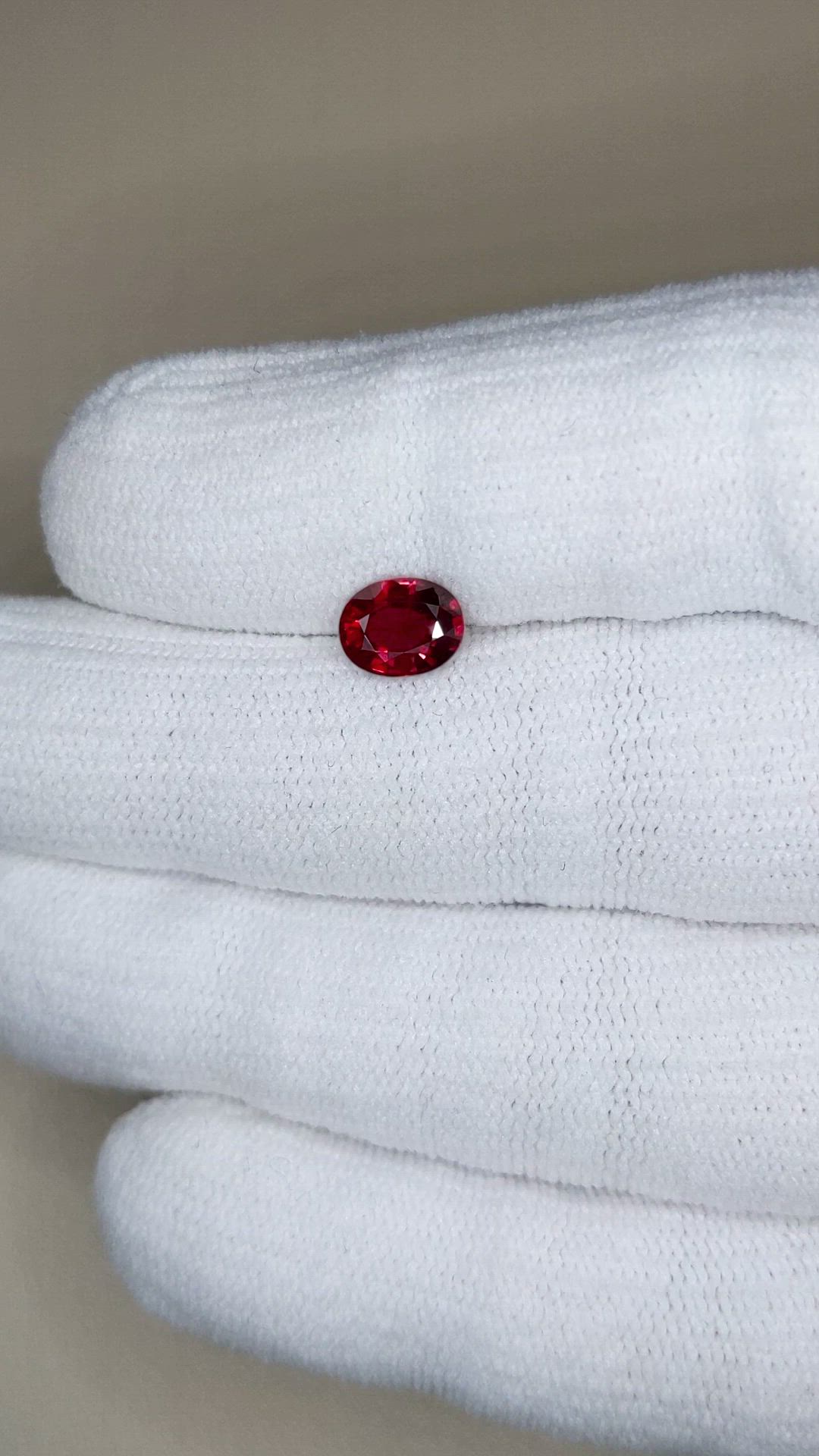 1.22 Ct. Ruby from Mozambique Size Video