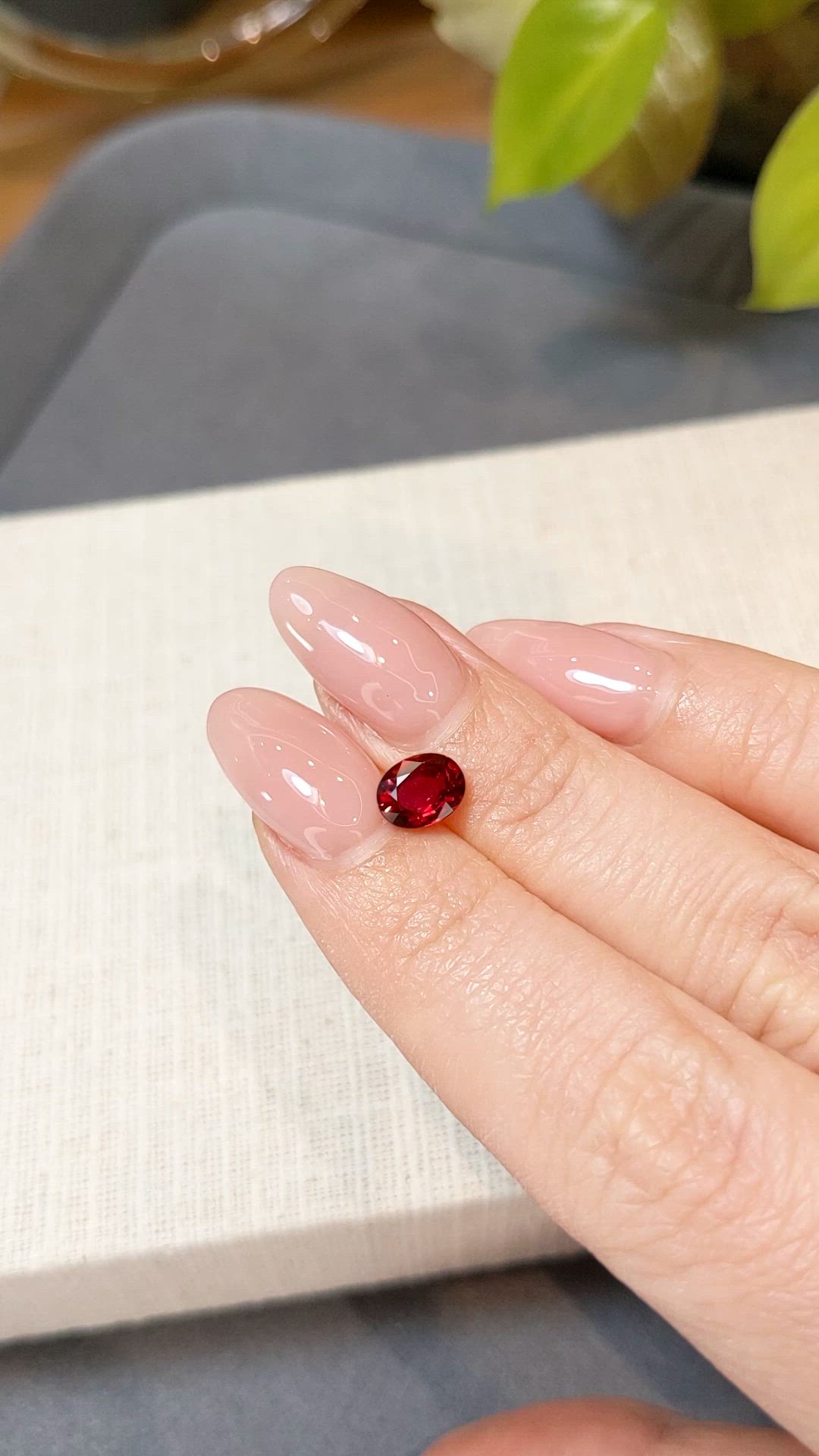 1.22 Ct. Ruby from Mozambique Size Video