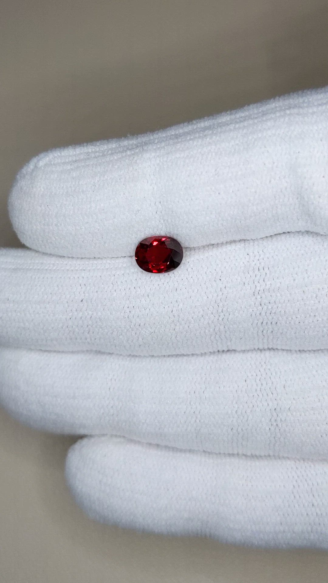 1.30 Ct. Ruby from Mozambique Size Video