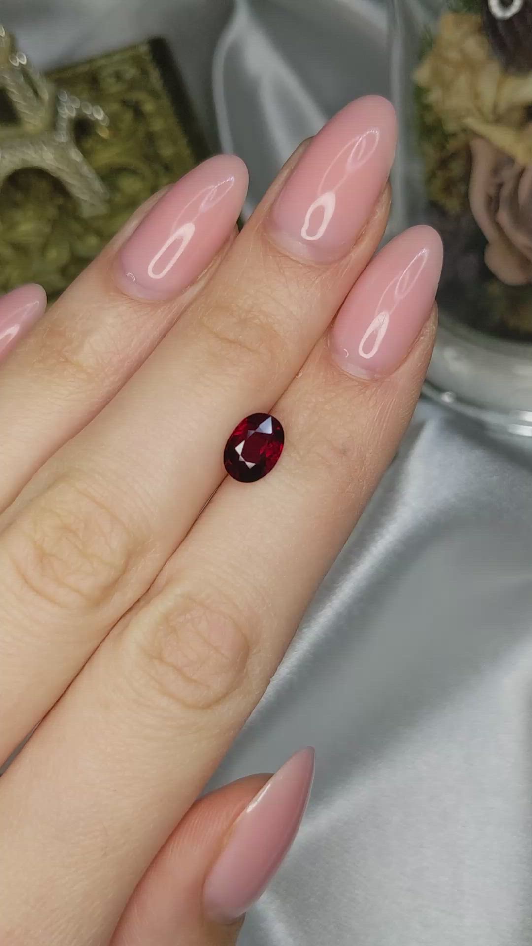 2.02 Ct. Ruby from Mozambique Size Video