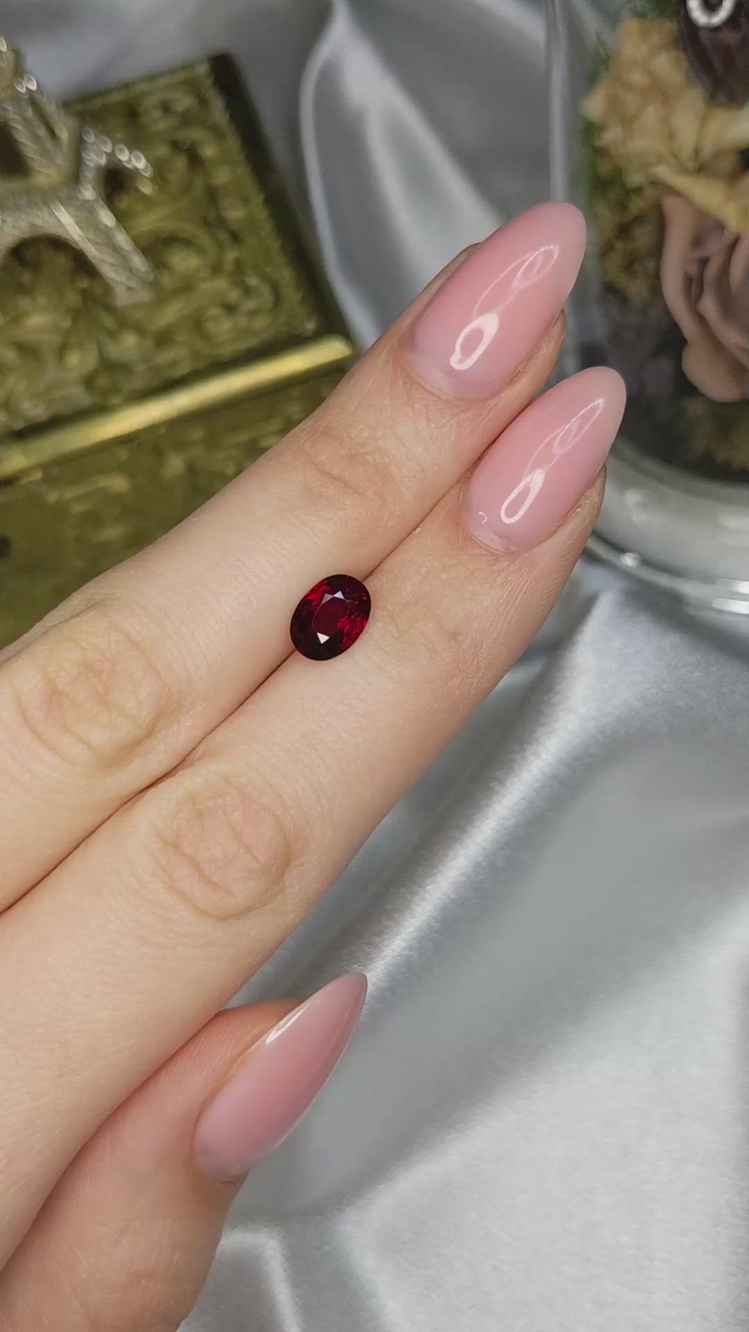 2.02 Ct. Ruby from Mozambique Size Video