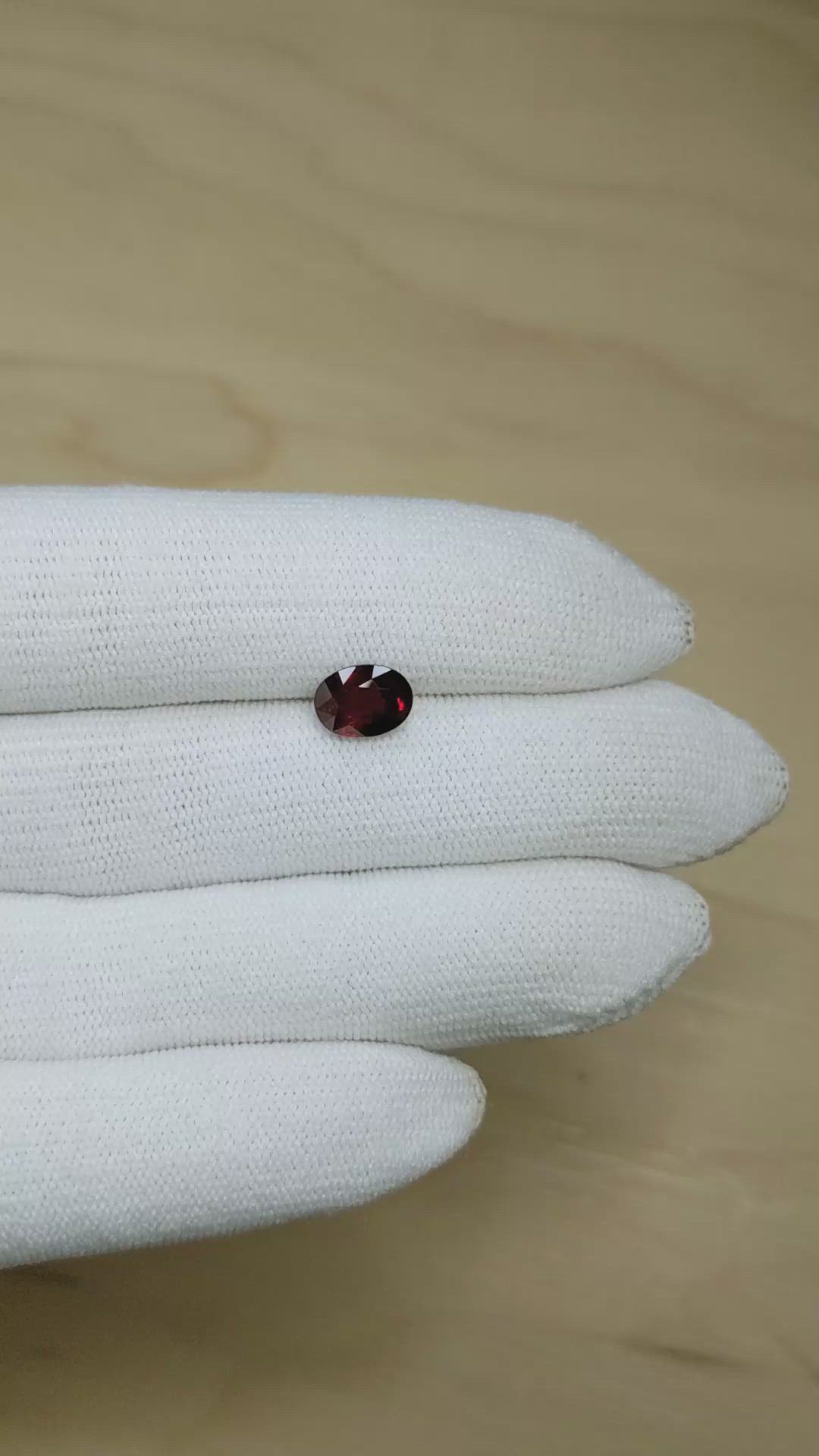 2.02 Ct. Ruby from Mozambique Size Video