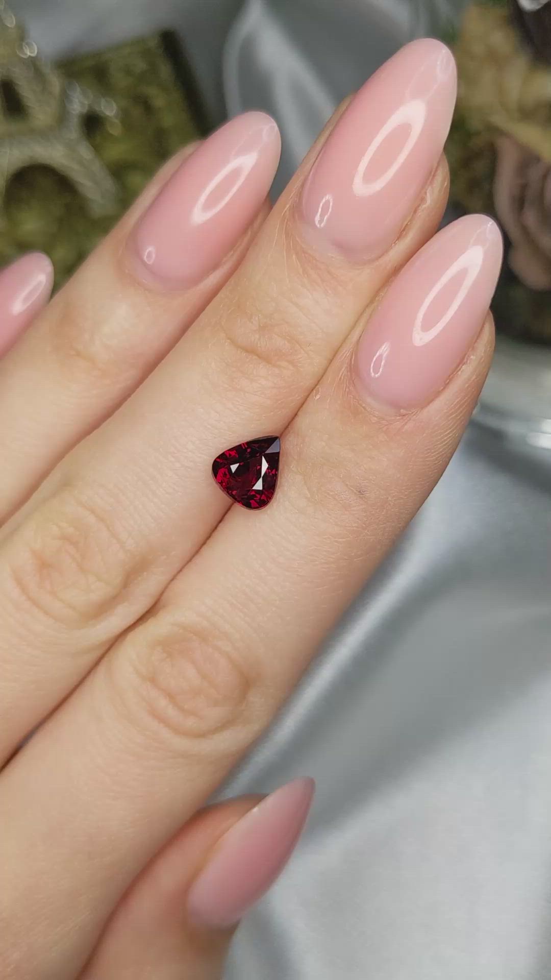2.03 Ct. Ruby from Mozambique Size Video