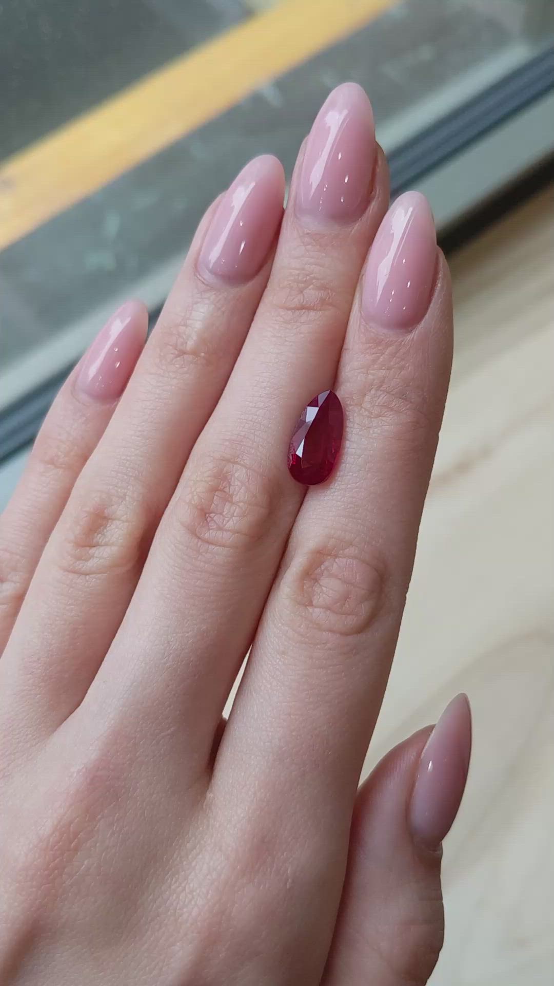 5.02 Ct. Ruby from Burma (Myanmar) Size Video
