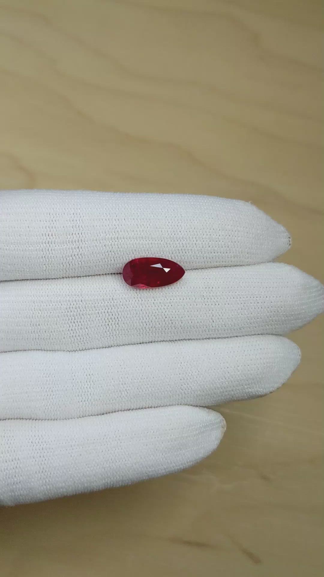 5.02 Ct. Ruby from Burma (Myanmar) Size Video