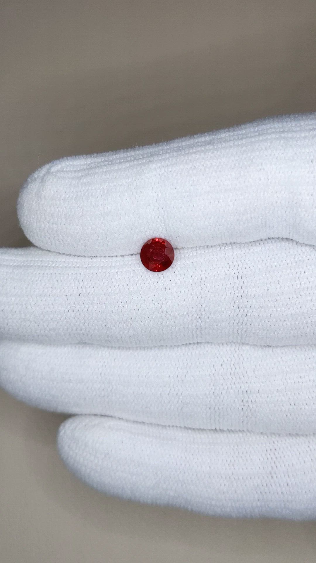 0.93 Ct. Ruby from Mozambique Size Video