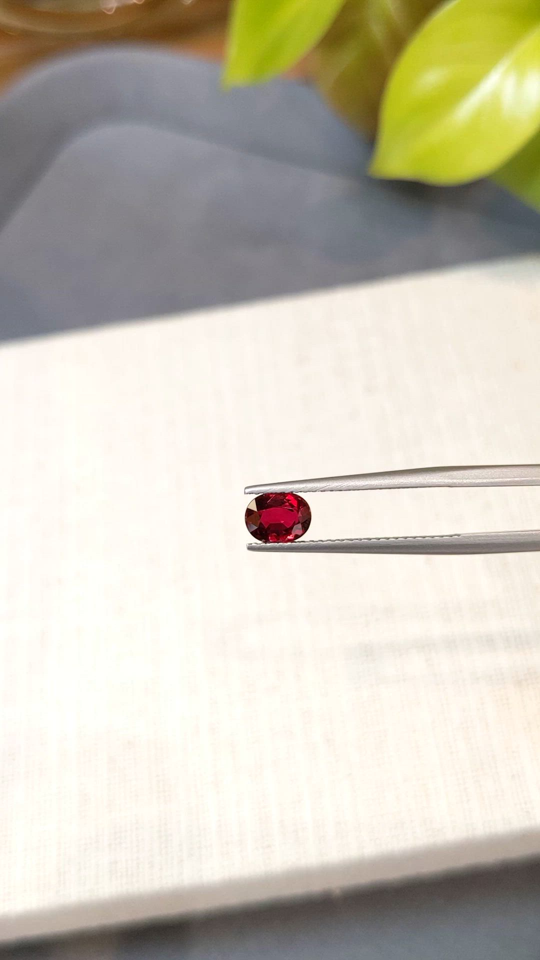 1.07 Ct. Ruby from Mozambique Size Video