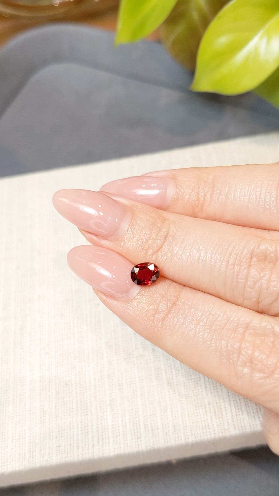 1.07 Ct. Ruby from Mozambique Size Video