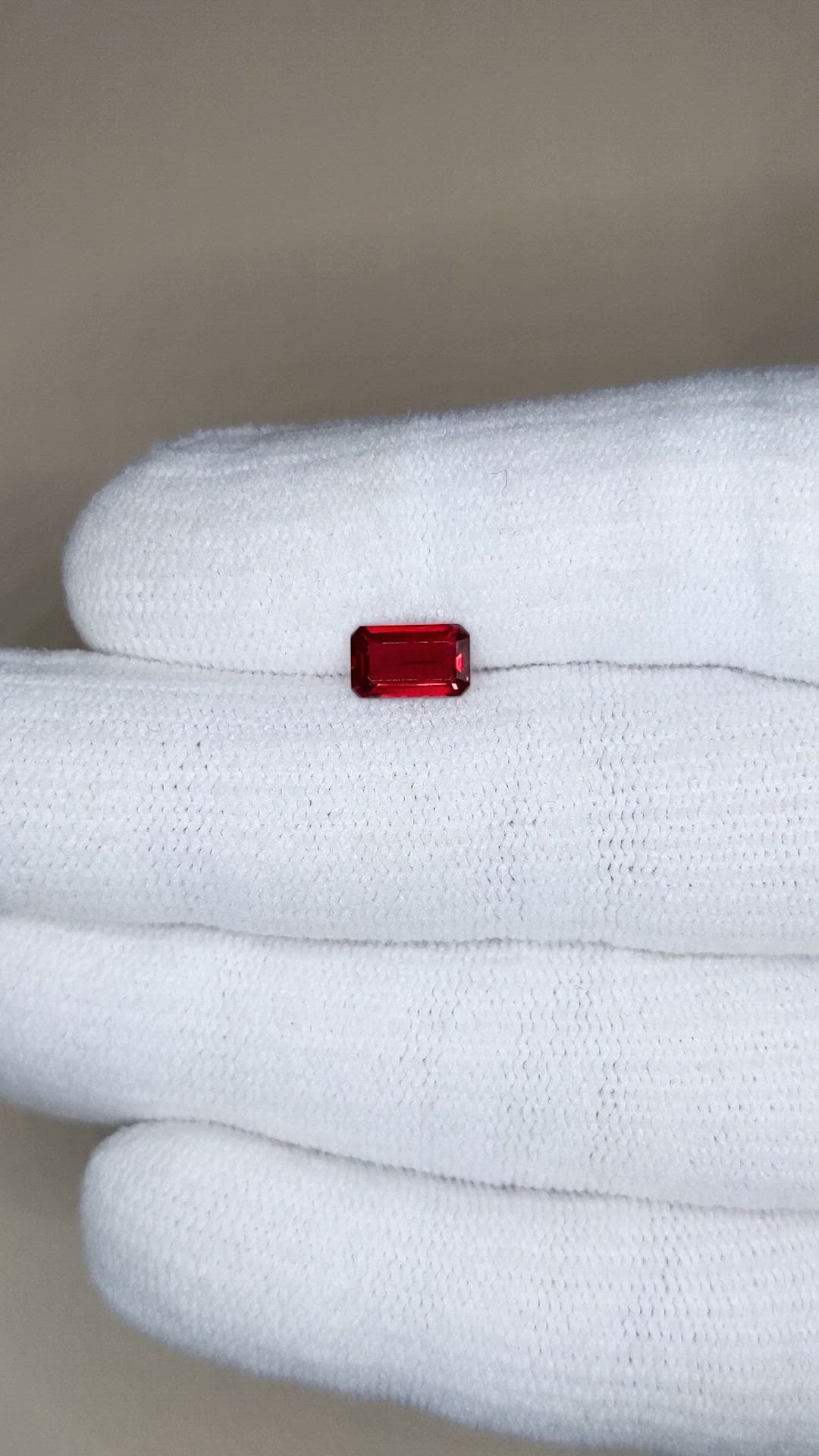 1.13 Ct. Ruby from Mozambique Size Video