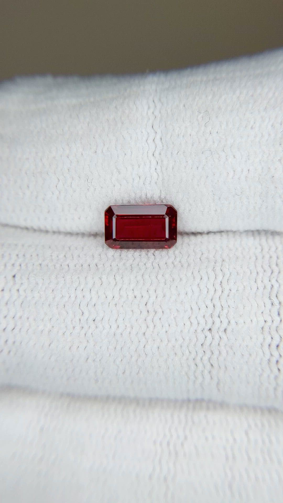 1.13 Ct. Ruby from Mozambique Size Video