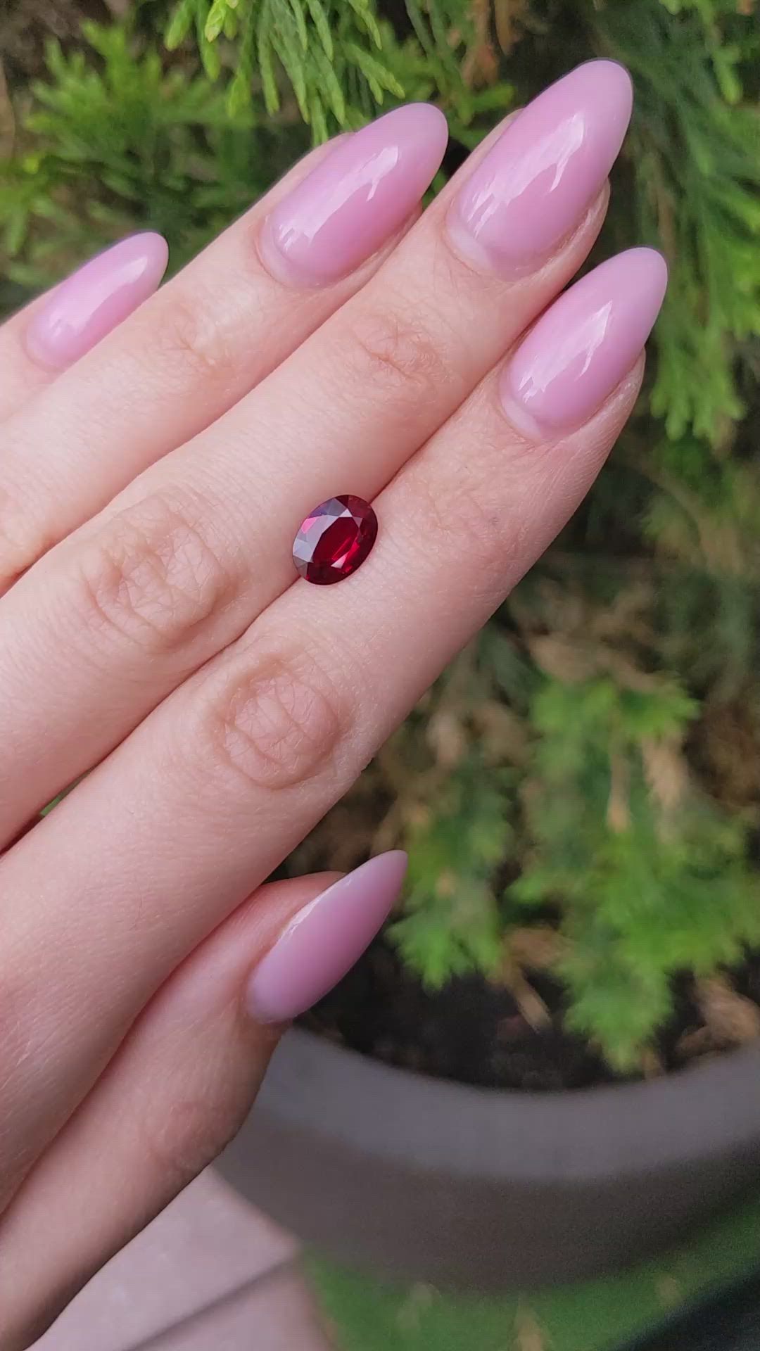 2.05 Ct. Ruby from Mozambique Size Video