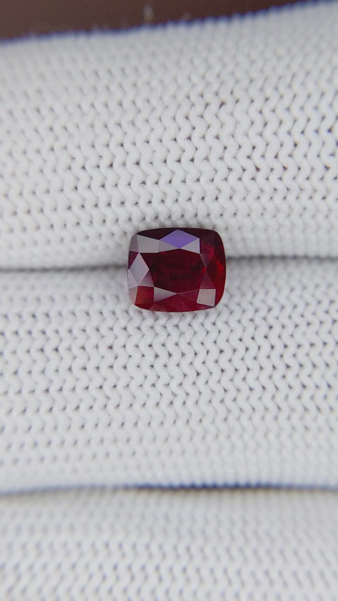 2.14 Ct. Ruby from Tanzania Size Video