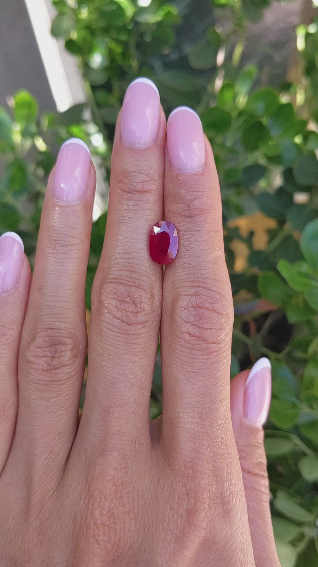 3.07 Ct. Ruby from Burma (Myanmar) Size Video