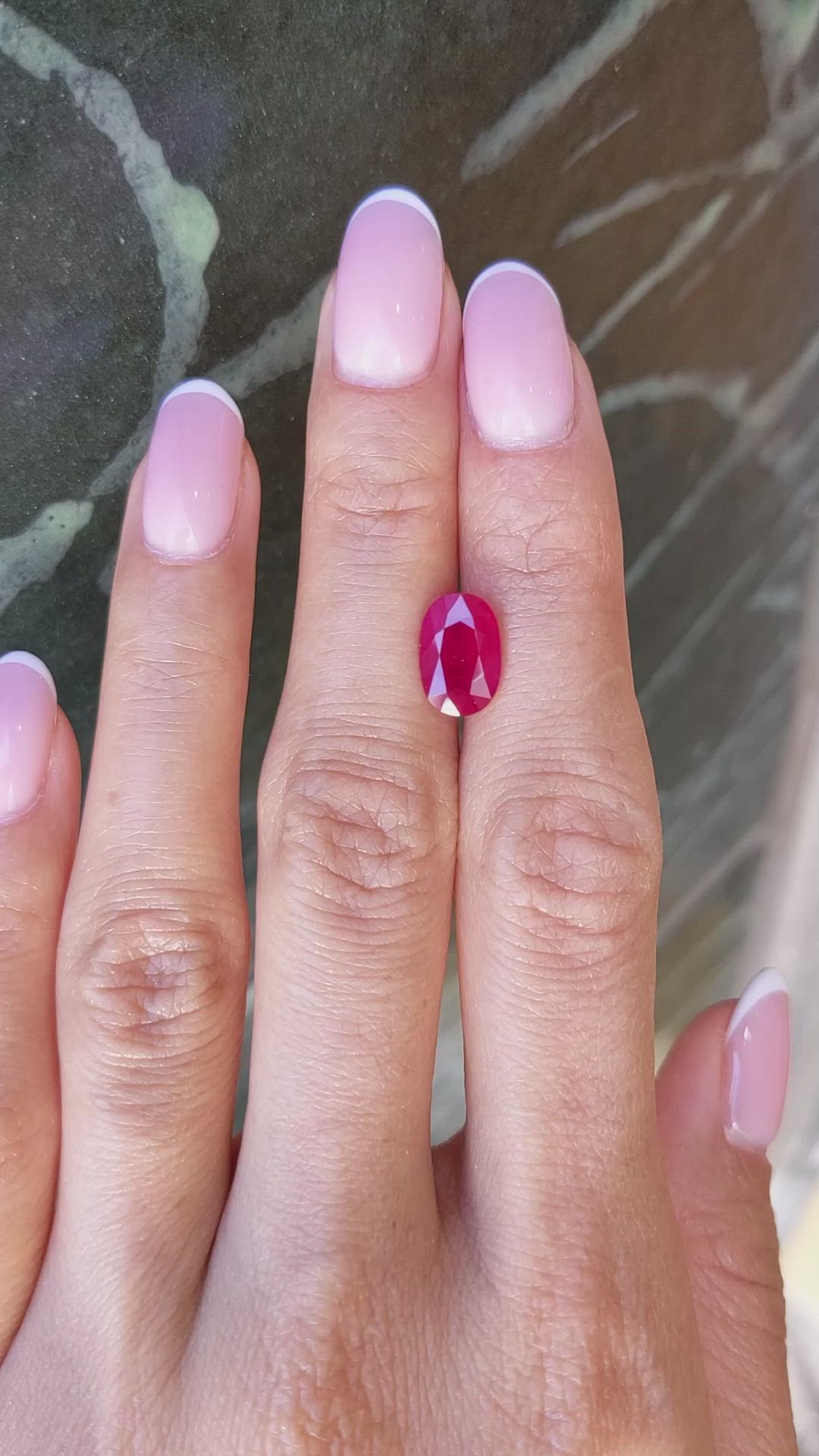 3.07 Ct. Ruby from Burma (Myanmar) Size Video