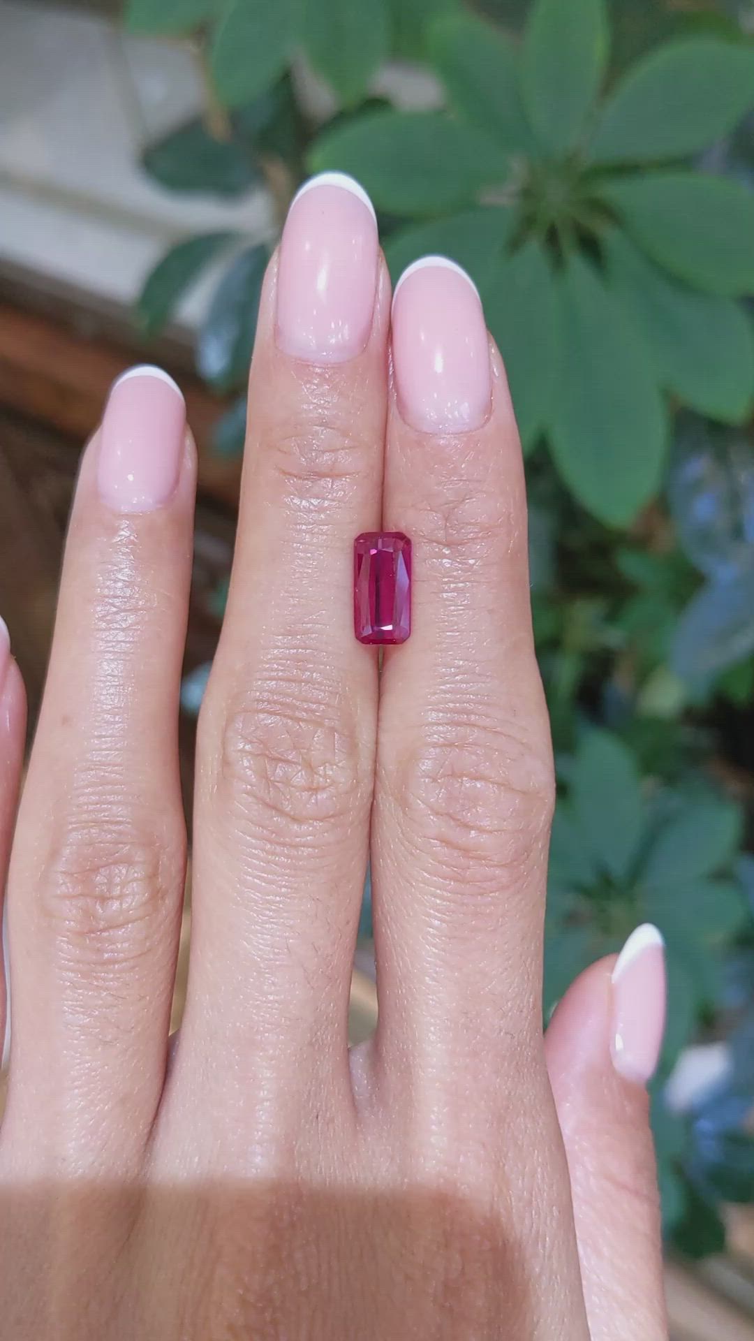 1.51 Ct. Ruby from Mozambique Size Video