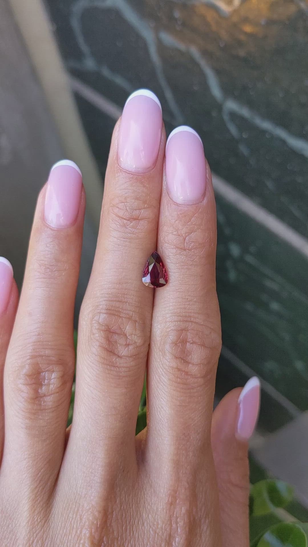 1.54 Ct. Ruby from Mozambique Size Video