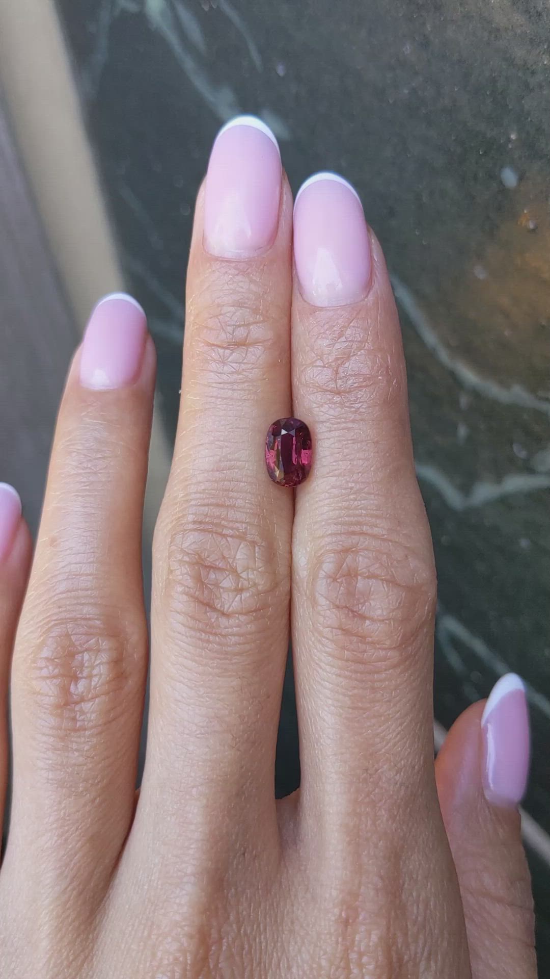 2.03 Ct. Ruby from Mozambique Size Video