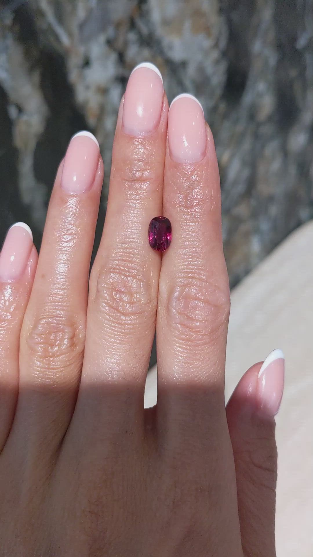 2.03 Ct. Ruby from Mozambique Size Video