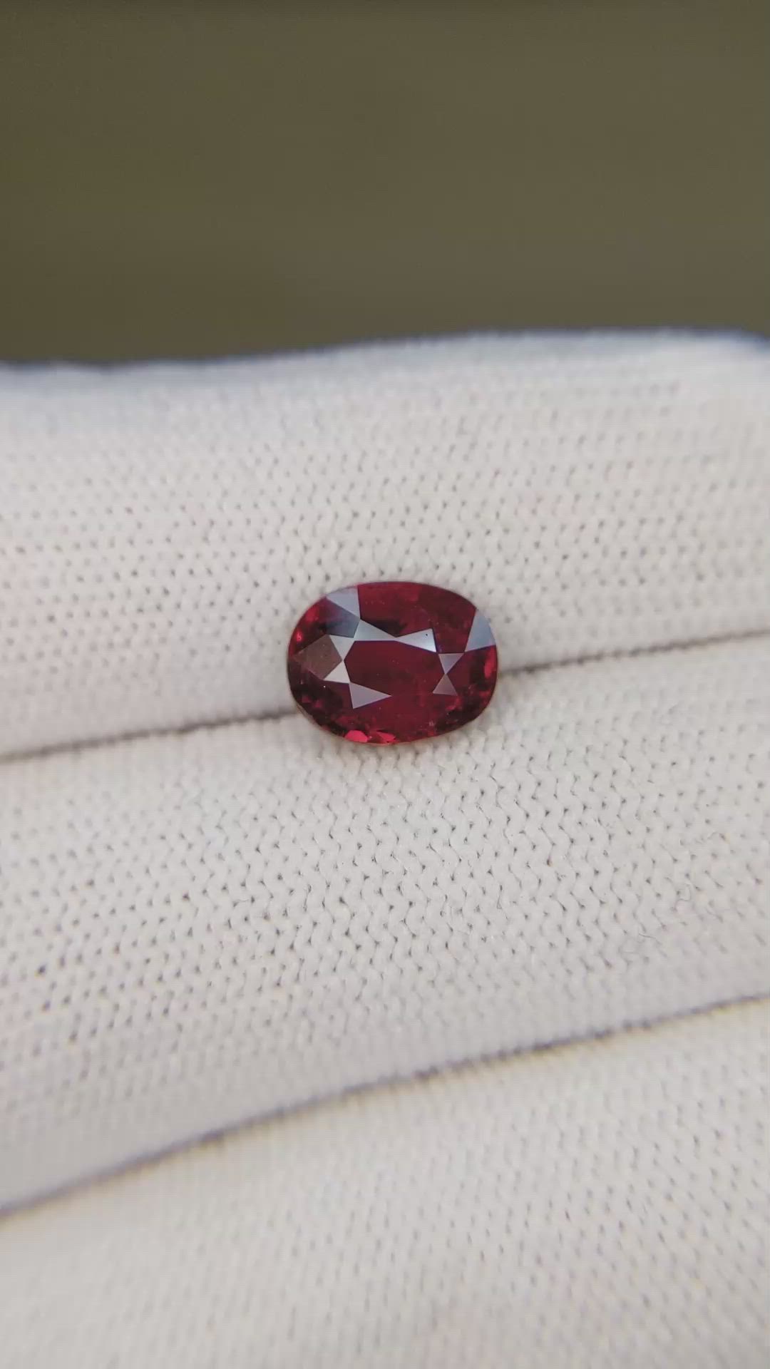 2.00 Ct. Ruby from Mozambique Size Video
