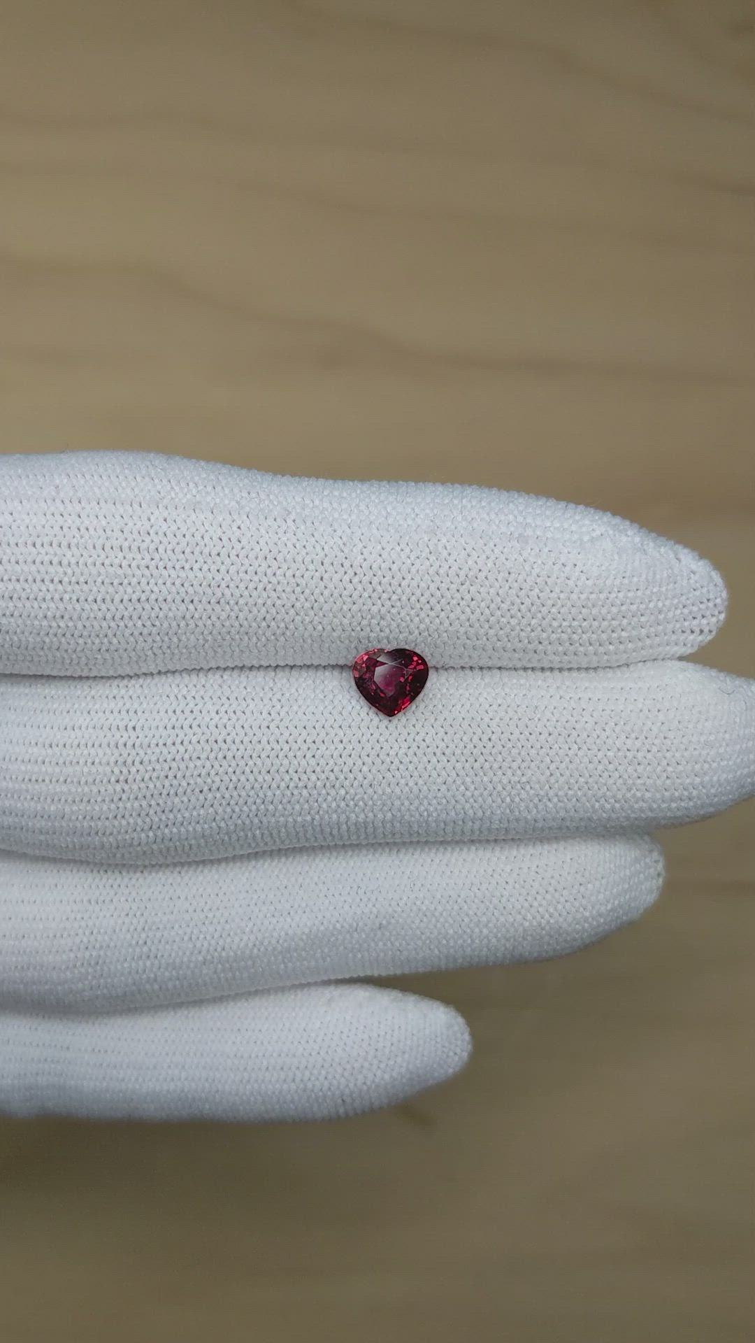 1.03 Ct. Ruby from Madagascar Size Video