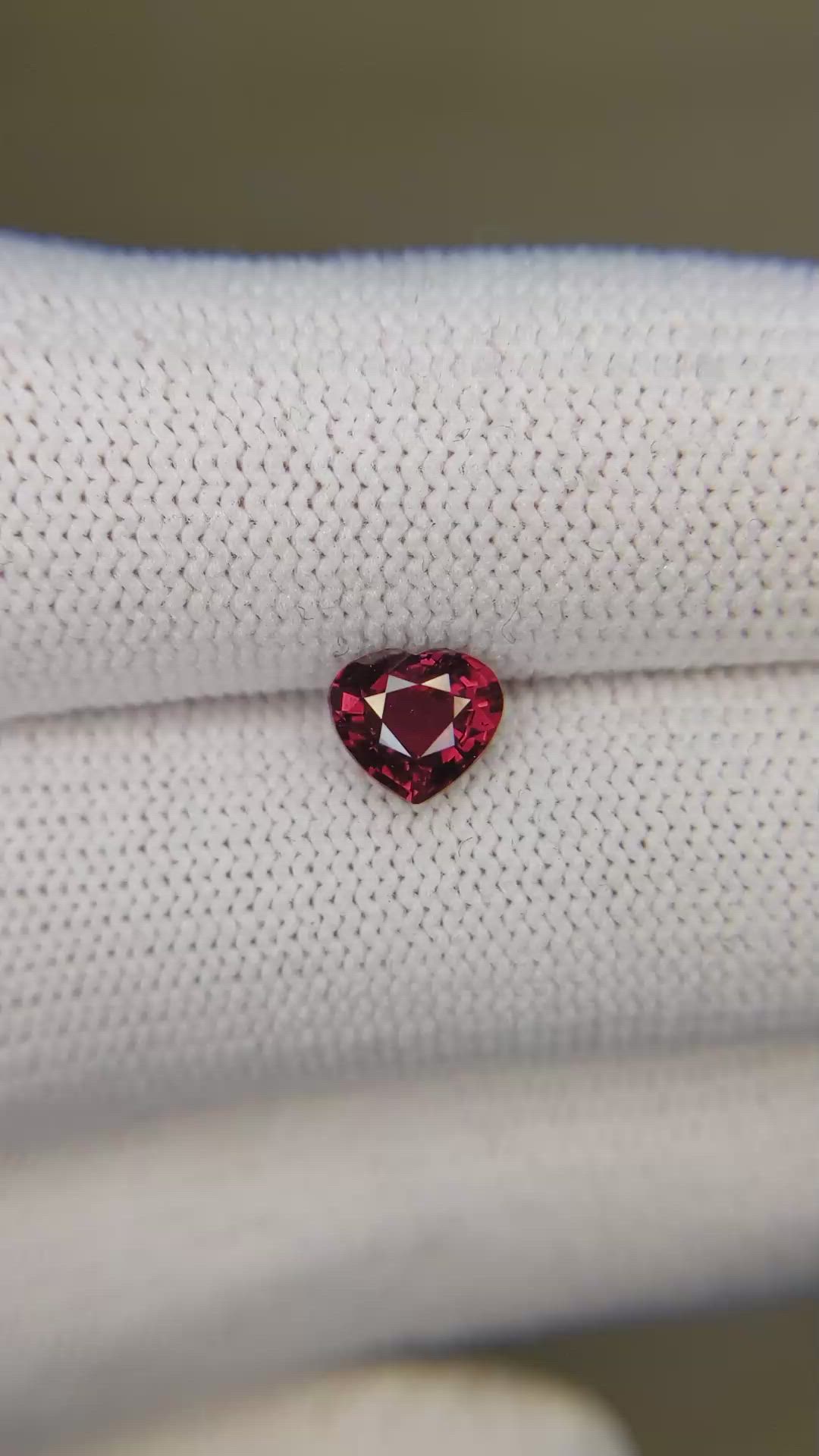 1.03 Ct. Ruby from Madagascar Size Video