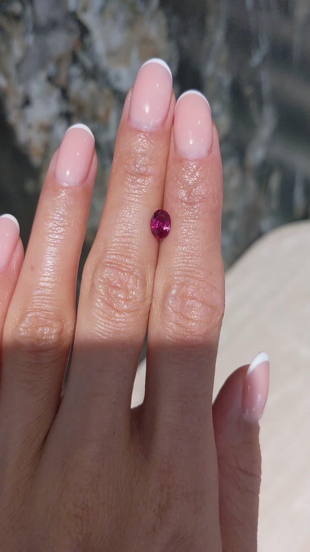 0.95 Ct. Ruby from Mozambique Size Video