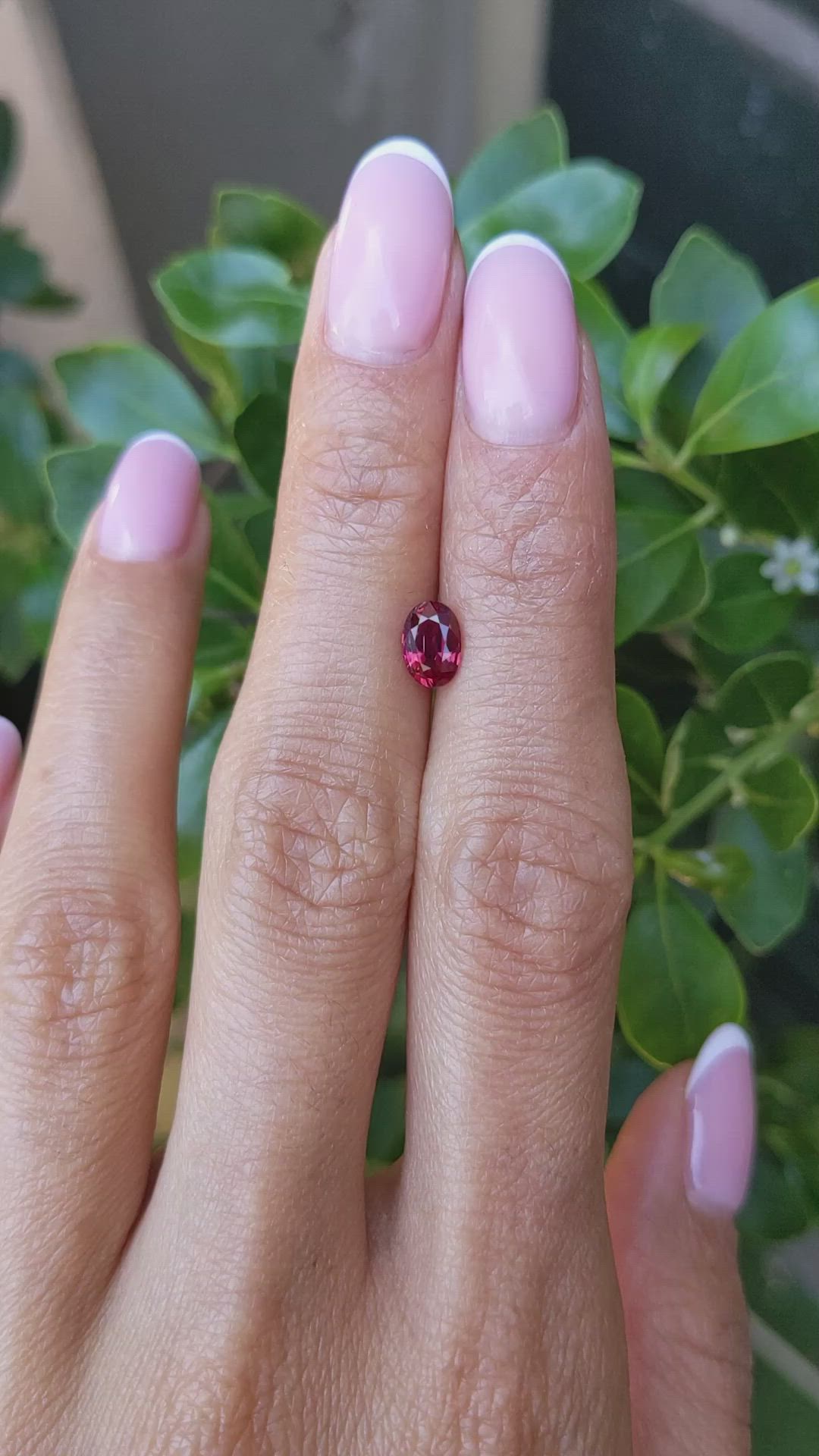 0.95 Ct. Ruby from Mozambique Size Video
