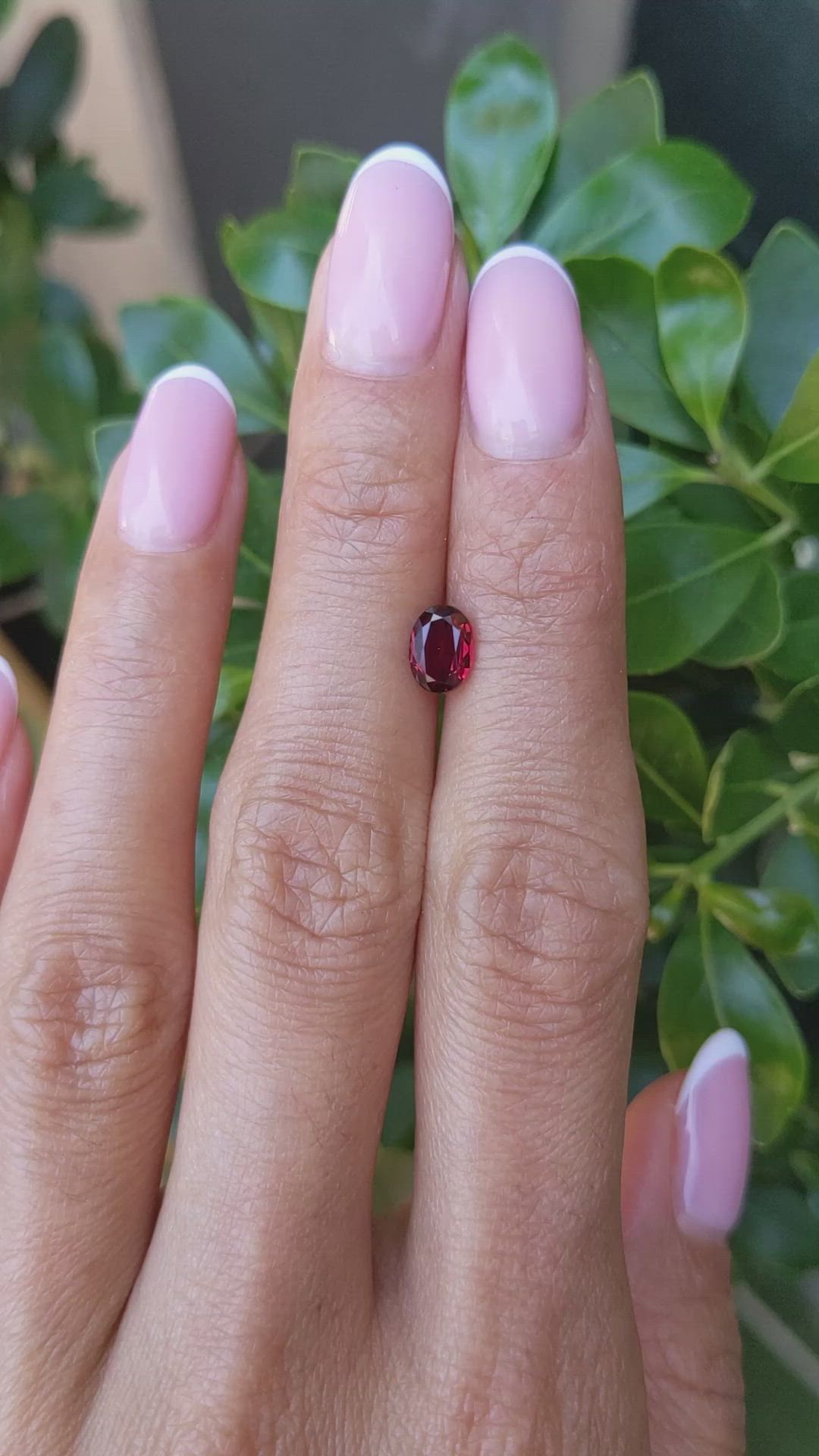 1.01 Ct. Ruby from Mozambique Size Video
