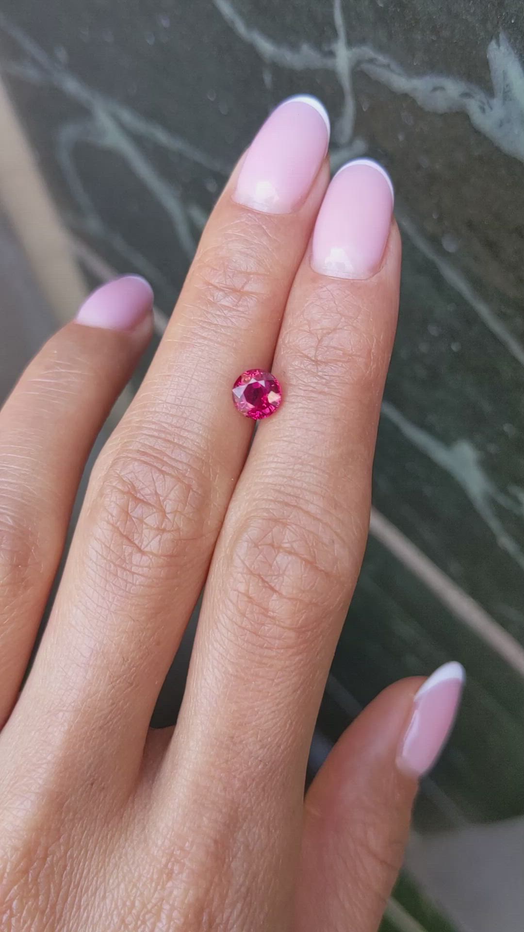 1.10 Ct. Ruby from Mozambique Size Video