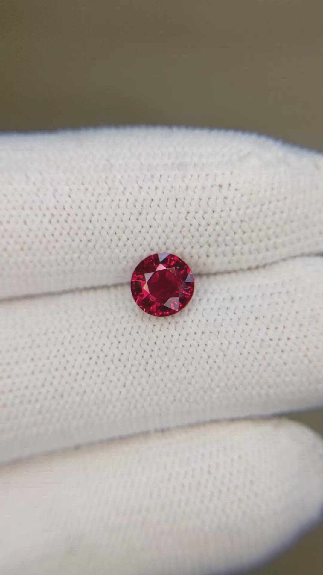 1.10 Ct. Ruby from Mozambique Size Video