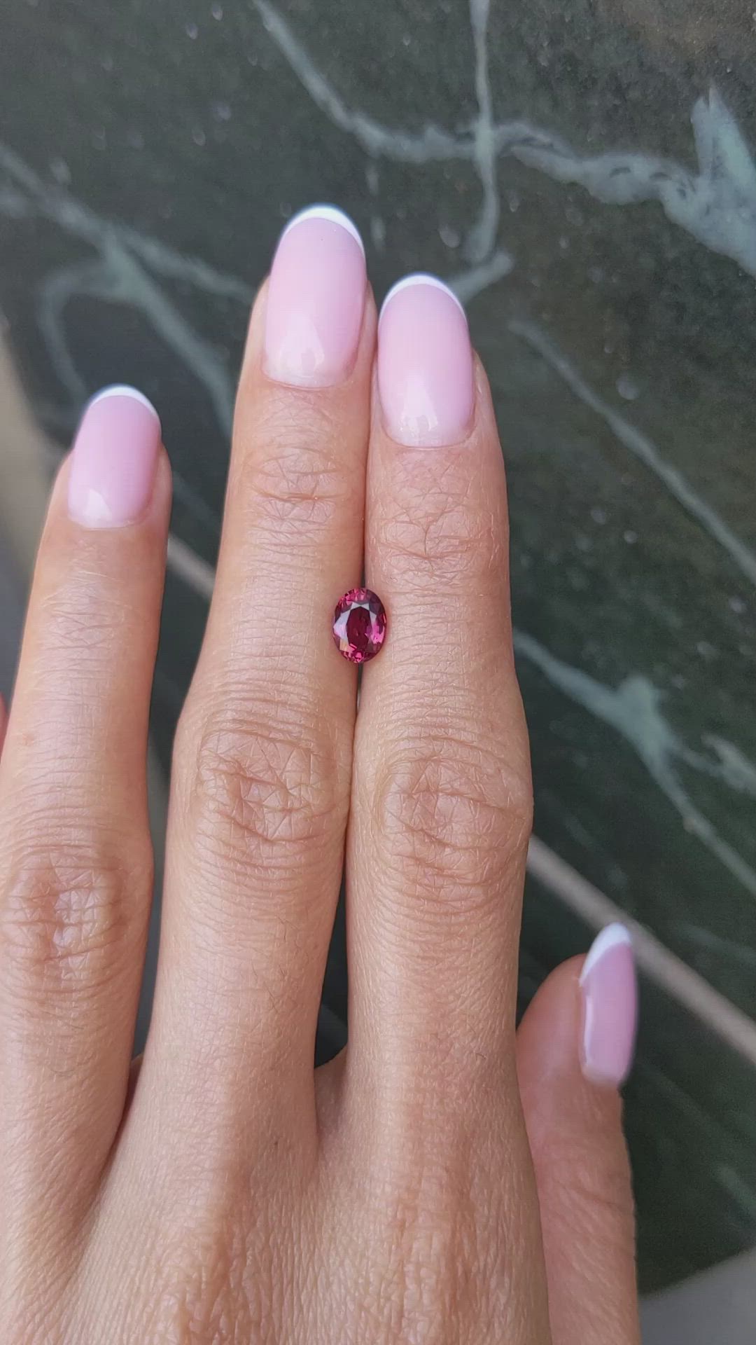 1.14 Ct. Ruby from Mozambique Size Video