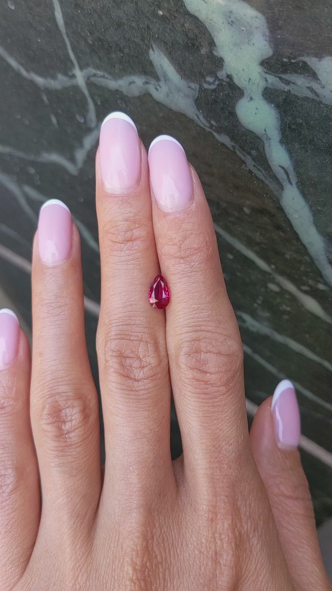 1.16 Ct. Ruby from Mozambique Size Video