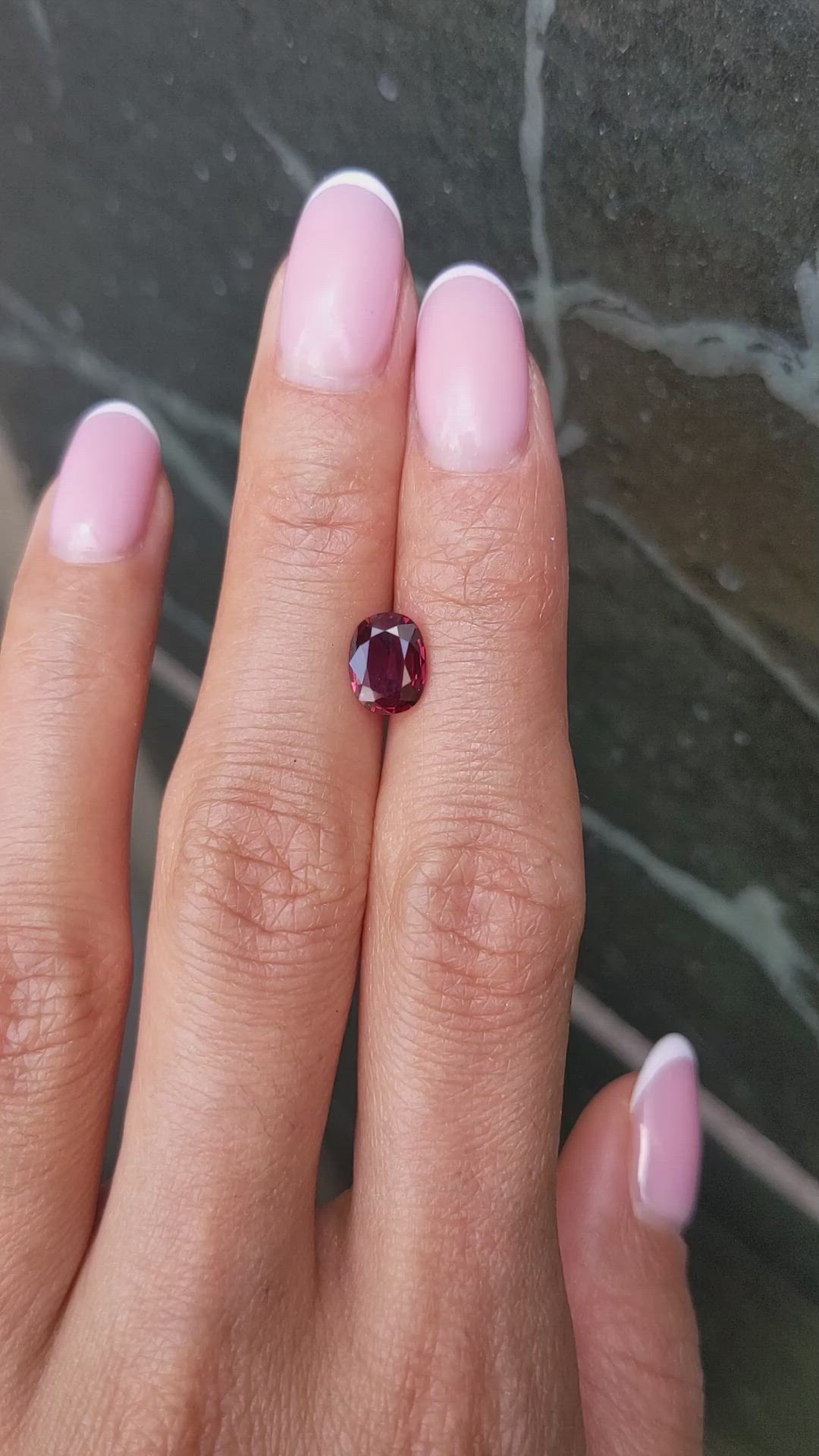 1.35 Ct. Ruby from Mozambique Size Video