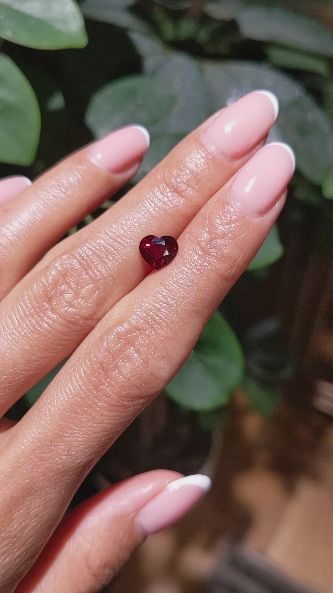 1.52 Ct. Ruby from Mozambique Size Video